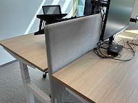 Eurodesk duo elektrisch in hoogte verstelbaar bureau - afbeelding 7 van  10