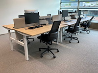 Eurodesk duo elektrische hoogteverstelbare bureaus (3x) - afbeelding 1 van  12