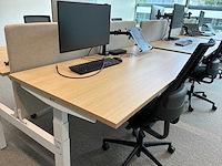 Eurodesk duo elektrische hoogteverstelbare bureaus (3x) - afbeelding 7 van  12