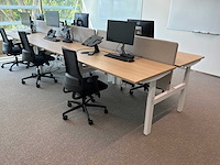 Eurodesk duo elektrische hoogteverstelbare bureaus (3x) - afbeelding 2 van  8