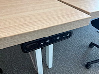 Eurodesk duo elektrische hoogteverstelbare bureaus (3x) - afbeelding 3 van  7