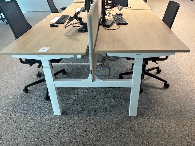 Eurodesk duo elektrische hoogteverstelbare bureaus (3x) - afbeelding 5 van  10