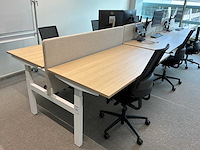 Eurodesk duo elektrische hoogteverstelbare bureaus (3x) - afbeelding 1 van  10