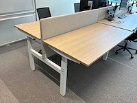 Eurodesk duo elektrische hoogteverstelbare bureaus (3x) - afbeelding 3 van  10