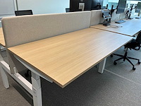 Eurodesk duo elektrische hoogteverstelbare bureaus (3x) - afbeelding 4 van  10