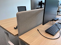 Eurodesk duo elektrische hoogteverstelbare bureaus (3x) - afbeelding 9 van  12