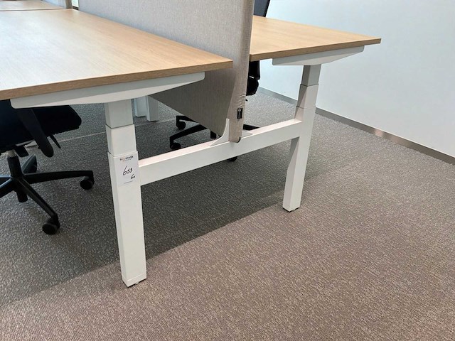 Eurodesk duo elektrische hoogteverstelbare bureaus (3x) - afbeelding 4 van  10