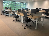 Eurodesk duo elektrische in hoogte verstelbare bureaus (4x) - afbeelding 3 van  11