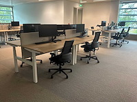 Eurodesk duo elektrische in hoogte verstelbare bureaus (4x) - afbeelding 1 van  11