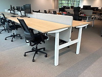 Eurodesk duo elektrische in hoogte verstelbare bureaus (4x) - afbeelding 4 van  11