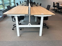 Eurodesk duo elektrische in hoogte verstelbare bureaus (4x) - afbeelding 5 van  11