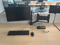 Eurodesk duo elektrische in hoogte verstelbare bureaus (4x) - afbeelding 4 van  5