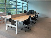 Eurodesk duo elektrische in hoogte verstelbare bureaus (4x) - afbeelding 9 van  11