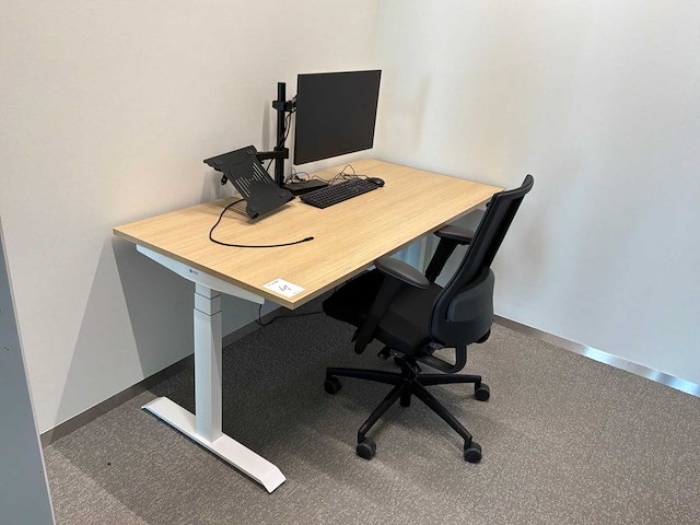 Eurodesk elektrisch in hoogte verstelbaar bureau (4x) - afbeelding 10 van  10