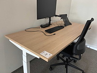 Eurodesk elektrisch in hoogte verstelbaar bureau (4x) - afbeelding 3 van  9