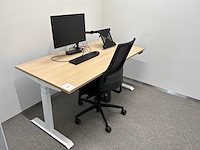 Eurodesk elektrisch in hoogte verstelbaar bureau (4x) - afbeelding 8 van  9