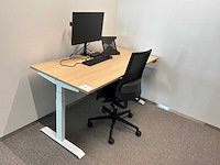 Eurodesk elektrisch in hoogte verstelbaar bureau (4x) - afbeelding 2 van  10