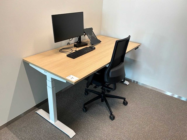 Eurodesk elektrisch in hoogte verstelbaar bureau (4x) - afbeelding 5 van  10