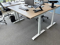 Eurodesk elektrisch in hoogte verstelbaar bureau (4x) - afbeelding 6 van  12