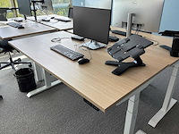 Eurodesk elektrisch in hoogte verstelbaar bureau (4x) - afbeelding 8 van  12