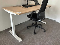 Eurodesk elektrisch in hoogte verstelbaar bureau (4x) - afbeelding 2 van  9