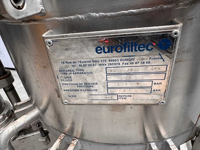 Eurofiltec - monoplaque - rdn filterdroger - afbeelding 8 van  20