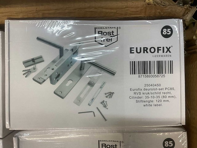 Eurofix deurslot-set pc85 (12x) - afbeelding 3 van  4