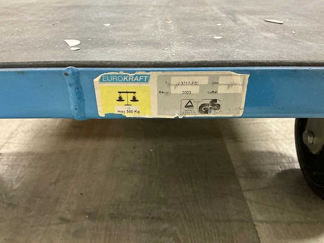 Eurokraft 3717-fst transportkar - afbeelding 5 van  5