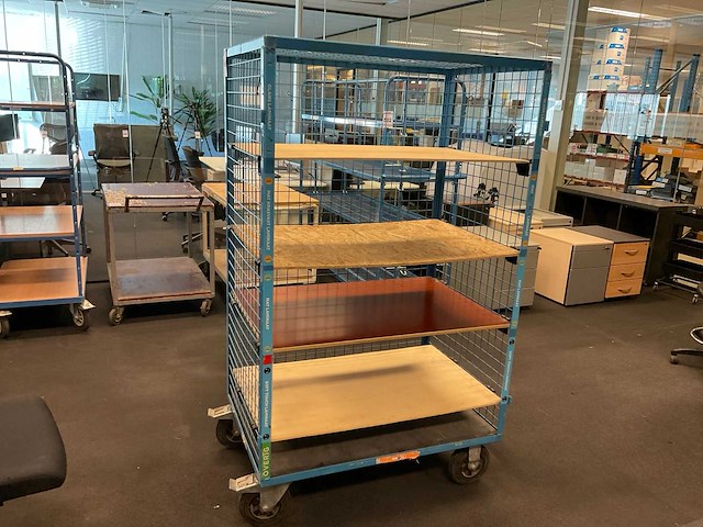 Eurokraft etagewagen - afbeelding 1 van  6