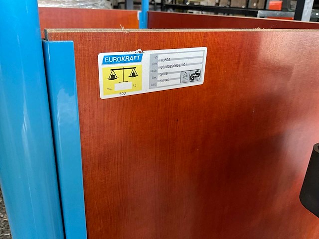 Eurokraft magazijn trolley - afbeelding 1 van  1