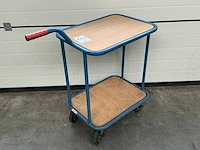 Eurokraft magazijnwagen (200kg) - afbeelding 2 van  3
