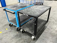 Eurokraft magazijnwagen (2x) - afbeelding 1 van  3