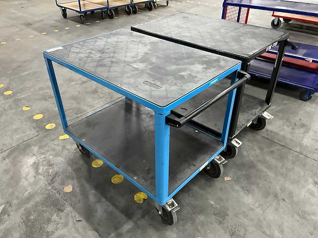 Eurokraft magazijnwagen (2x) - afbeelding 2 van  3