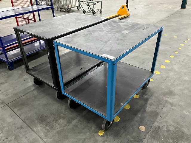 Eurokraft magazijnwagen (2x) - afbeelding 3 van  3