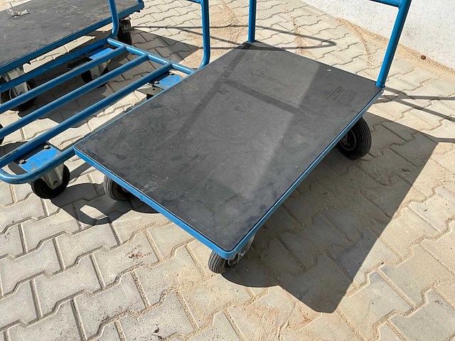 Eurokraft plateauwagen (3x) - afbeelding 5 van  9
