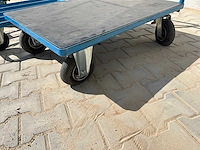 Eurokraft plateauwagen (3x) - afbeelding 6 van  9