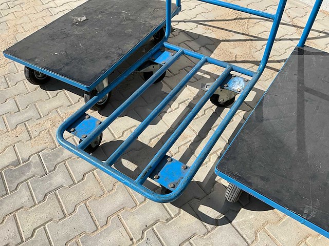 Eurokraft plateauwagen (3x) - afbeelding 7 van  9