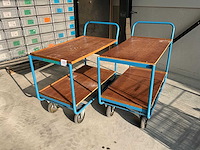 Eurokraft r-160-l etagewagen (2x) - afbeelding 1 van  10