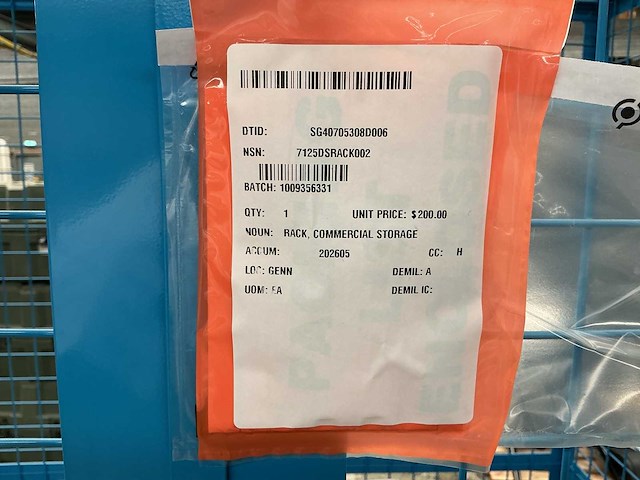 Eurokraft storage rack - afbeelding 5 van  5