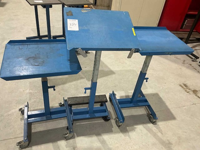 Eurokraft werktafel mobiel (3x) - afbeelding 2 van  7