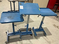 Eurokraft werktafel mobiel (3x) - afbeelding 2 van  7