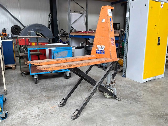 Eurolifter hooghef palletwagen - afbeelding 1 van  5