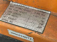 Eurolifter hooghef palletwagen - afbeelding 5 van  5
