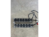 Eurolite - sb-65/19 - 19" 16ampere power distributor racking equipment (2x) - afbeelding 1 van  3