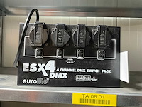 Eurolite esx4 dmx switch pack - afbeelding 2 van  3