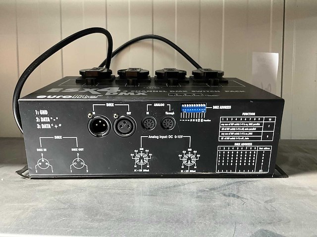 Eurolite esx4 dmx switch pack - afbeelding 3 van  3