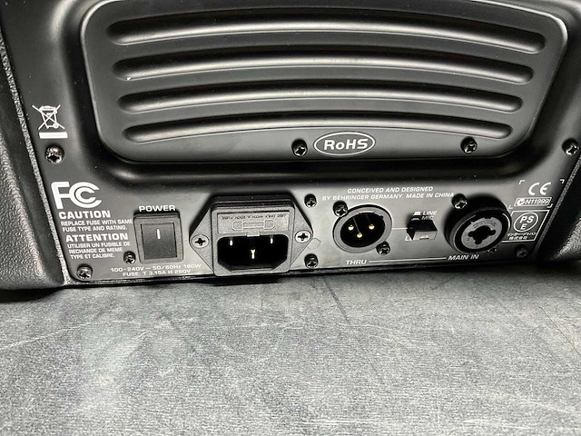 Eurolive b205d speaker (2x) - afbeelding 4 van  4