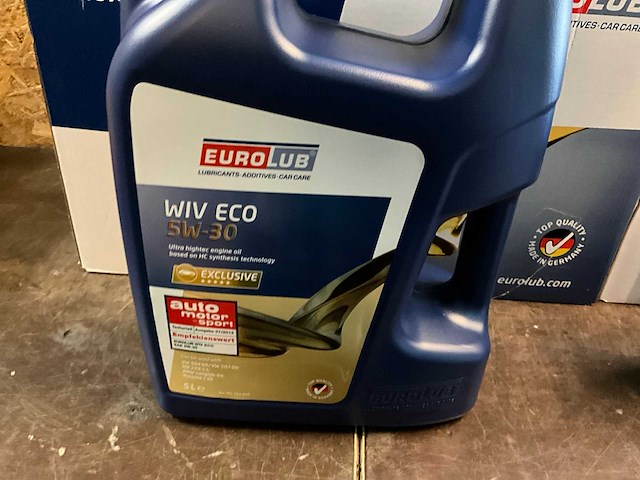 Eurolub wiv eco 5w-30 olie - 32 liter - afbeelding 1 van  1