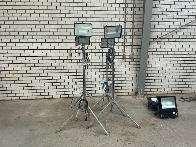 Eurolux 200 bouwlamp op statief (4x) - afbeelding 6 van  13