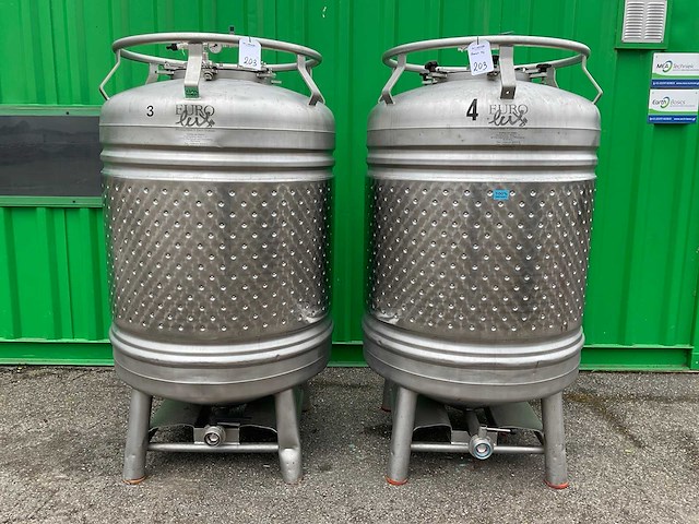 Eurolux biertank 1000ltr (2x) - afbeelding 1 van  10